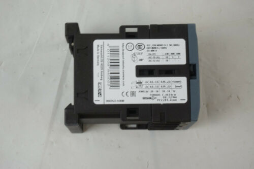 New Siemens 3RH2122-1AK60 Auxiliary Contactor Relay 2 NO + 2 NC, 110 V AC, 50 Hz