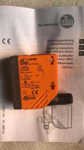 1PC NEW IFM Photoelectric Sensor O5P500 O5P-FPKG/US100 O5PFPKGUS100