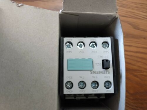 SIEMENS 3TH42 62-0AK6 CONTROL RELAY 110/120V 50/60HZ