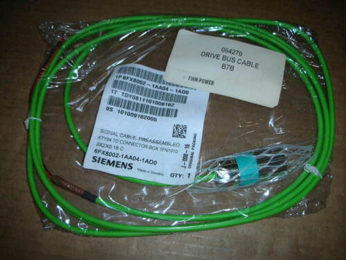 Siemens 1P 6FX8002-1AA04-1AD0 Signal Cable to Connector Box, NOS!