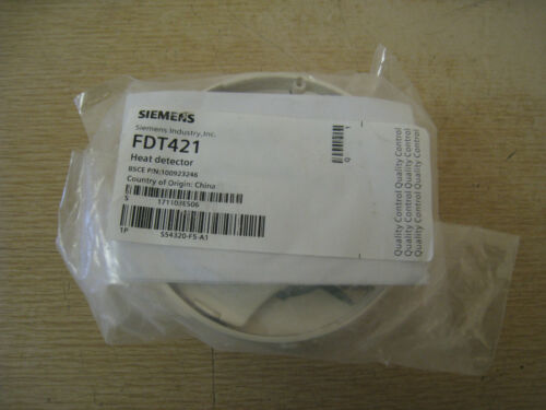 New Siemens FDT421 S54320-F5-A1 Fire Alarm Thermal Heat Detector Free Shipping