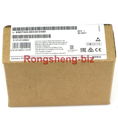 1PC New Siemens 6GK7243-5DX30-0XE0 Communication Module