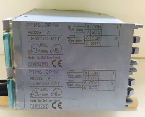 LOT OF 4 Siemens Point Termination Module PTM6-2P1K & PTM6-20250M