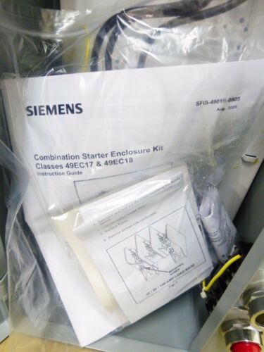 Siemens Fusible Combination FVNR Starter, 17CP92BF1081, NEMA Size 0
