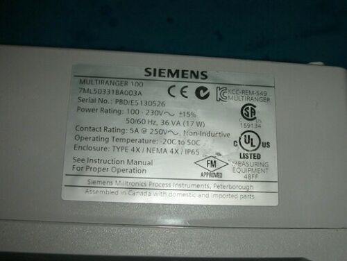 1PCS New In Box SIEMENS 7ML5033-1BA00-3A
