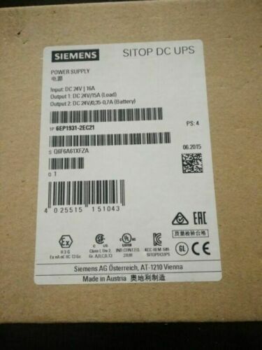 6EP1931-2EC21 6EP1 931-2EC21 6EP19312EC21 switching power supply Siemens NEW &R1