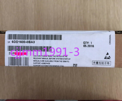 1PC New Siemens 6DD1600-0BA3