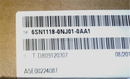 1Pc 6SN1118-0NJ01-0AA1 Siemens Servo Drive Shaft 90 Days Warranty xw