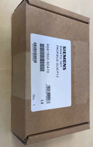 Siemens 6GK1502-3CA10, New, 6GK15023CA10, PROFIBUS OLM/P12 NIB.