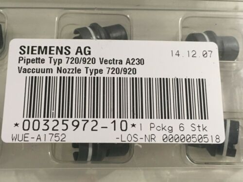32 pc Siemens AG Pipette Type 720/920 Vectra A230 Vacuum Nozzle 00325972-10 (N75