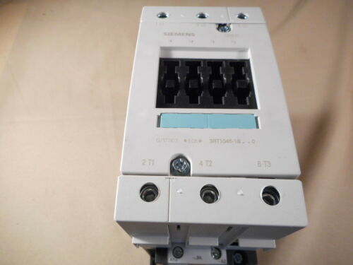 SIEMENS 3RT1046-1BB40 3-pole contactor (NIB)