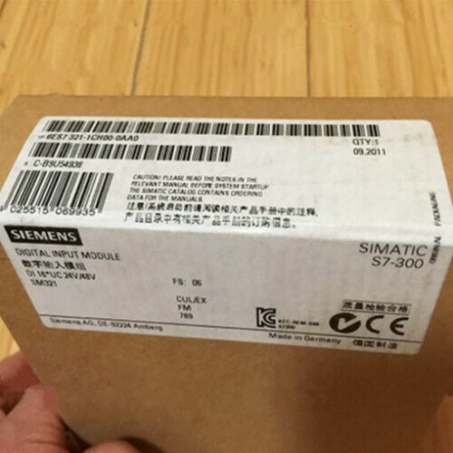 1PCS New Siemens 6ES7 321-1CH00-0AA0 One year warranty