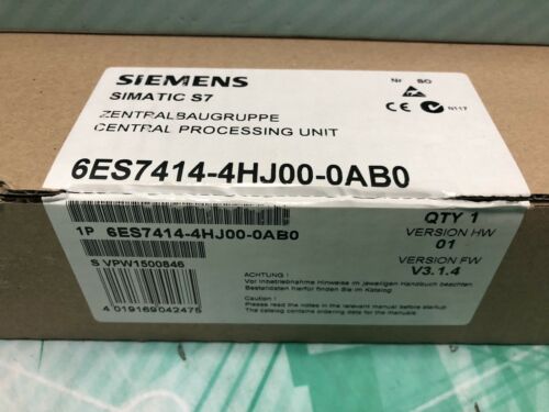Siemens S7-400. CPU 414-4H .CPU 414H. 6ES7-414-4HJ00-0AB0. (UK/EU Read)