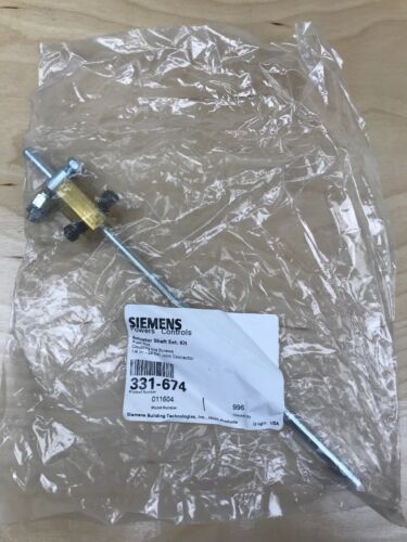 Siemens 1/4 Pneumatic Actuator Shaft Extension Kit 331-674 / 010748 *NOS*
