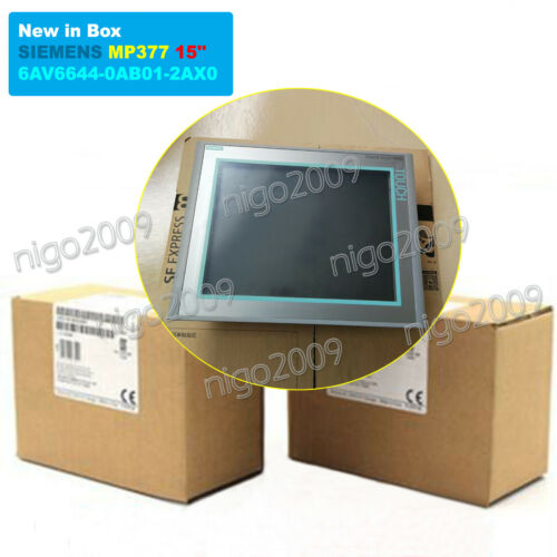 New SIEMENS MULTI PANEL Color TFT Display MP377 15 Touch 6AV6644-0AB01-2AX0