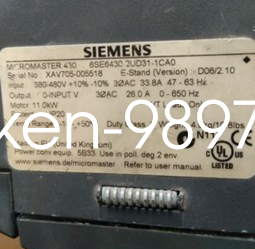 1PC NEW Siemens 6SE6430-2UD31-1CA0 6SE6 430-2UD31-1CA0 free shipping #RS8