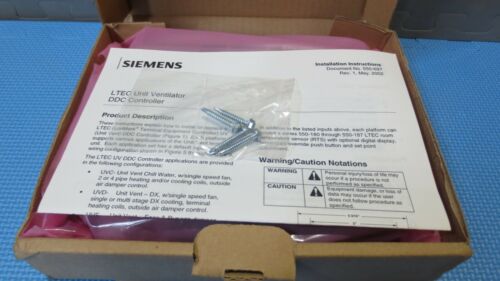 Siemens Apogee 550-540 LTEC Terminal Equipment Controller - Sealed