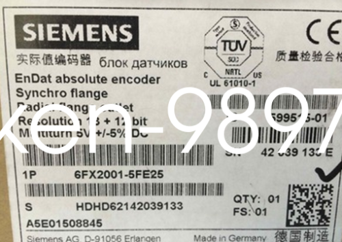 1PC NEW SIEMENS 6FX2001-5FE25 The encoder