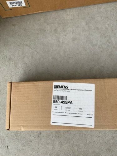 Siemens 550-495PA Bacnet Terminal (VAV) Controller