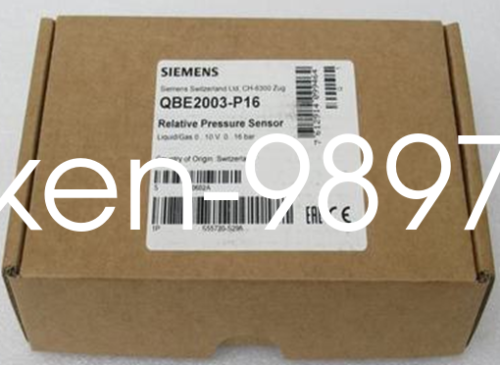 1PC New SIEMENS QBE2003-P16 Pressure Sensor