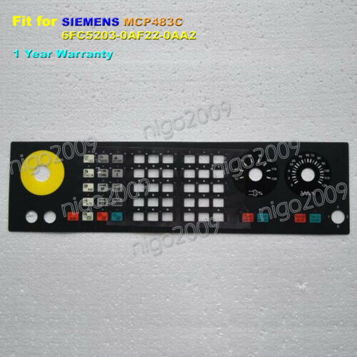 Panel Mask Fit for SIEMENS Control Panel MCP483C 6FC5203-0AF22-0AA2 Panel Film