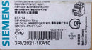 Siemens 3RV2021-1KA10 circuit breaker New