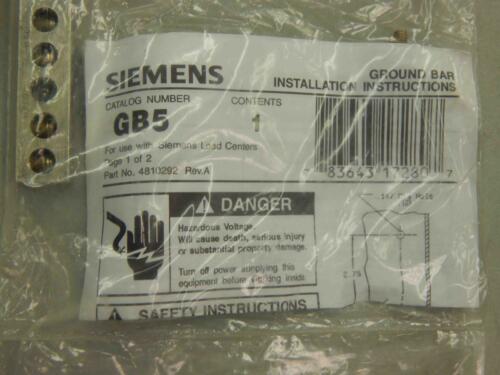 #158 > Mixed LOT of 6 < General Electric GE Siemens Electricenter Ground Lug Kit
