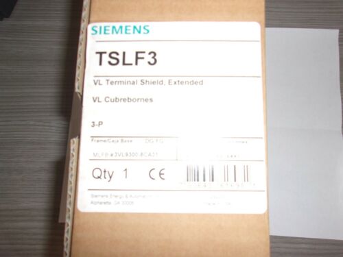 SIEMENS, TSLF3, BREAKER VL TRML SHIELD EXT 3P D/F-FR