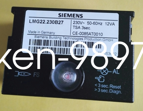 New SIEMENS LMG22.230B27 Control Box Combustion Program / Burner Controller