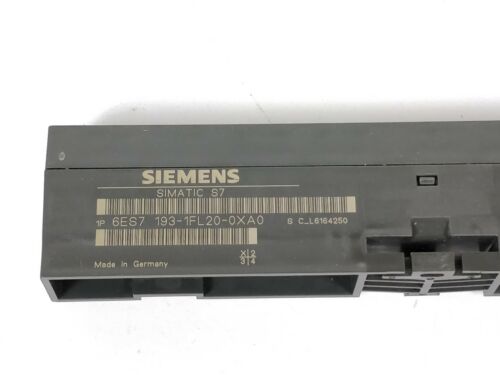 Siemens 6ES7 193-1FL20-0XA0 Simatic Additional E-Stand 01