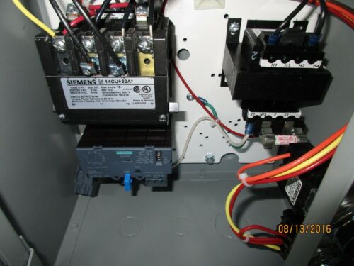 SIEMENS 18CUC92BF NON-REVERSING MOTOR STARTER WITH MOTOR PROTECTOR 3-PHASE