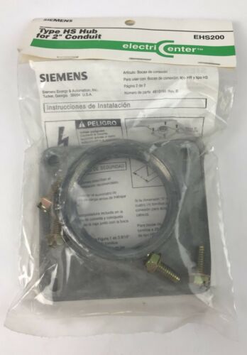 Siemens EHS200 Type HS Hub For 2 Conduit