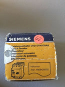 NEW IN BOX SIEMENS MOTOR STARTER PROTECTOR 3VE1000-2E