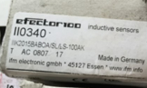 1PC New IFM Proximity Sensor II0340 IIK2015BABOA/SL/LS-100-AK #019