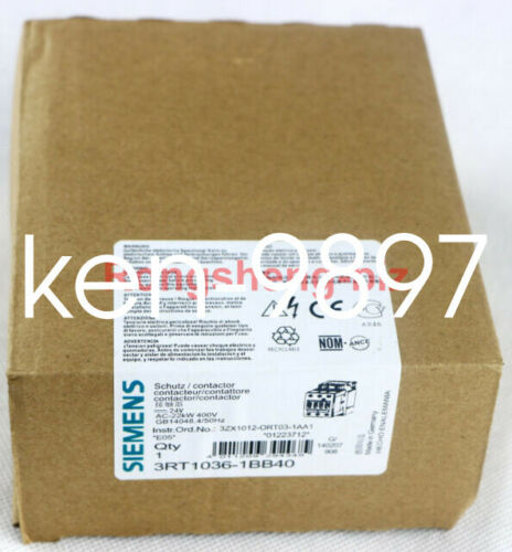 1PC Brand New Siemens contactor 3RT1036-1BB40 DC24V