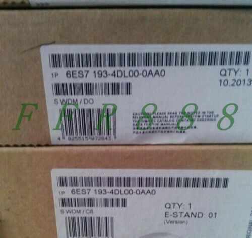 ONE NEW SIEMENS ET200S 6ES7 193-4DL00-0AA0