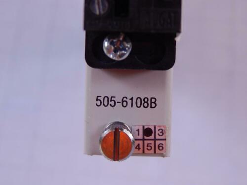 Siemens 505-6108B, 2807139 8 CH Input Analog Module T97123