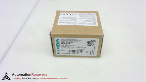 SIEMENS 3RH2140-2BB40, SIRIUS AUXILIARY CONTACTOR, RELAY, NEW