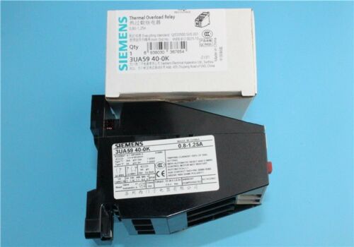 1Pcs New Siemens Thermal overload relay 3UA5940-0K 0.8-1.25A