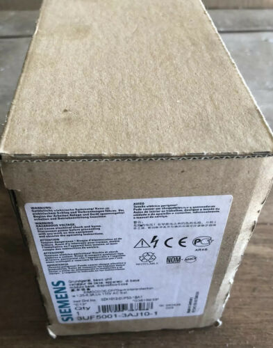 New Siemens 3UF5001-3AJ10-1 SIMOCODE DP Basic Unit PROFIBUS DP