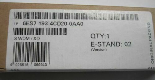 6ES7 193-4CD20-0AA0 6ES7193-4CD20 SIEMENS PLC New