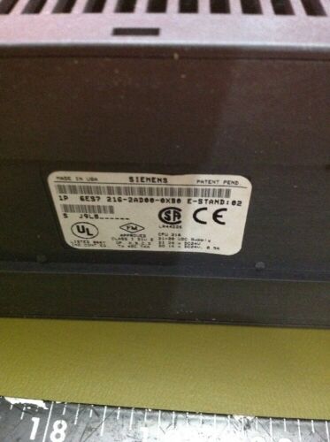 Siemens S7 CPU Module Controller 6ES7 216-2AD00-0XB0 New In Box