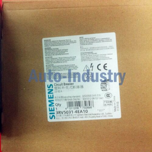 1PC New in box Siemens 3RV5031-4EA10 One year warranty 3RV50314EA10 FastDelivery