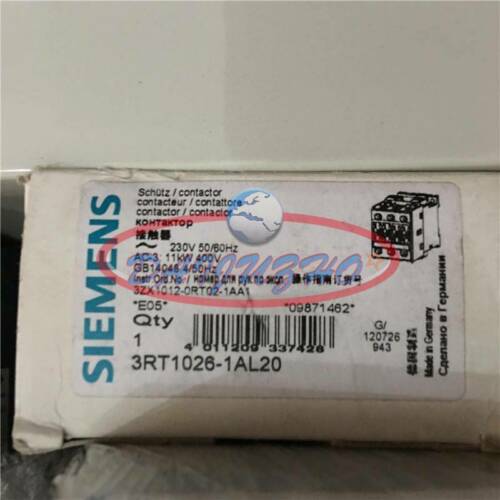 New Siemens Sirius 3RT1026-1AL20 Contactor