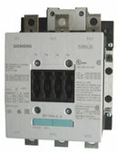 Siemens SIRIUS 3Pole Motor Starter 160A Contactor 110-127v Coil 3RT1054-6AF36