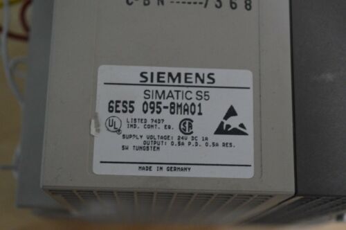 6ES5 095-8MA01 6ES50958MA01 Siemens Compact Controller (Used and Tested)