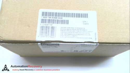 SIEMENS 6ES7 194-4DA00-0AA0 SIMATIC DP, ET 200 PRO CONNECTION MODULE, NE #186189