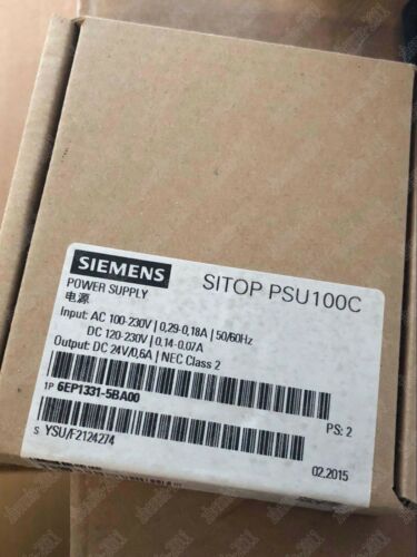 1PC new Siemens SITOP Power Supply 6EP1331-5BAOO