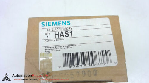 SIEMENS HAS1, AUXILIARY SWITCH, NEW