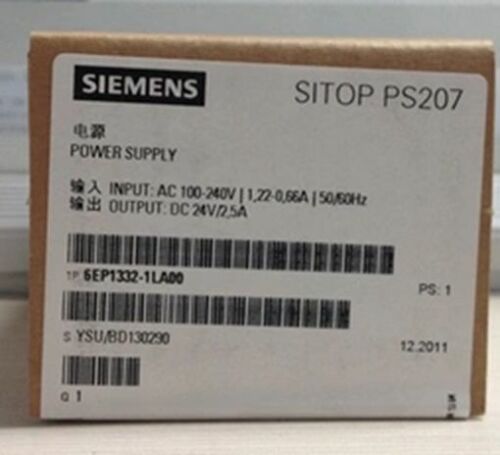 New in Box Siemens SITOP PS207 6EP1 332 1LA00 6EP1 332-1LA00 power supply